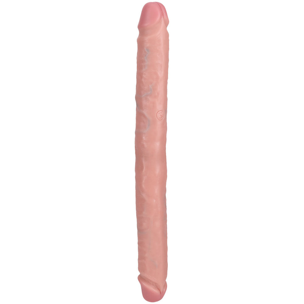 REALROCK 35cm Slim Double Dildo - Flesh