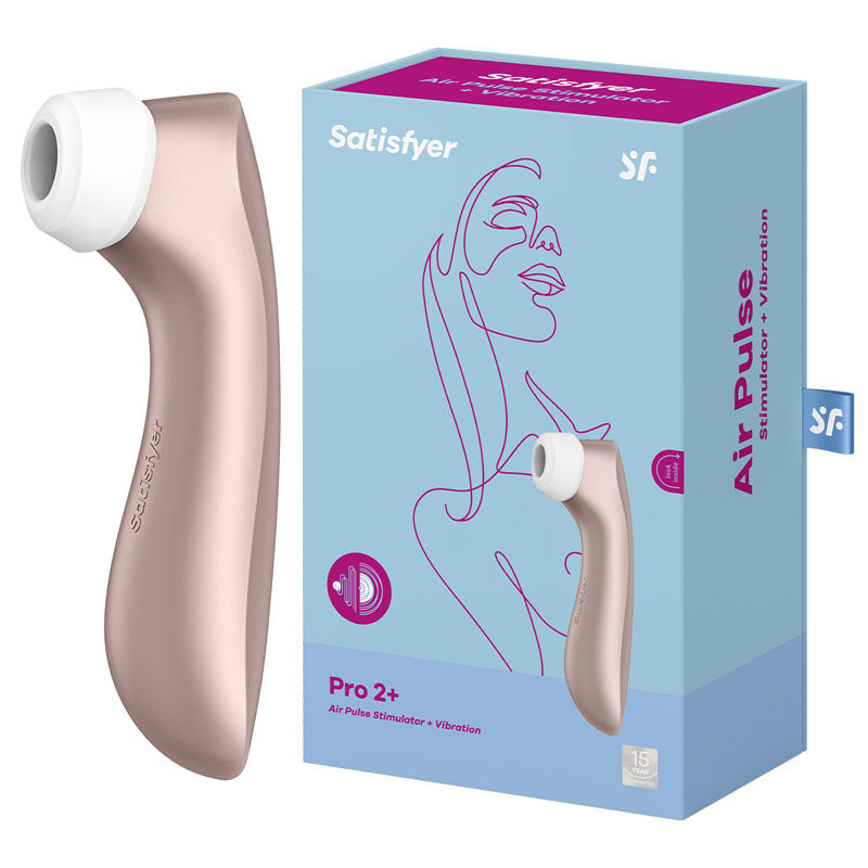 Satisfyer Pro 2+ Rose Gold