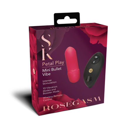 ROSEGASM PETAL PLAY MINI BULLET VIBE -