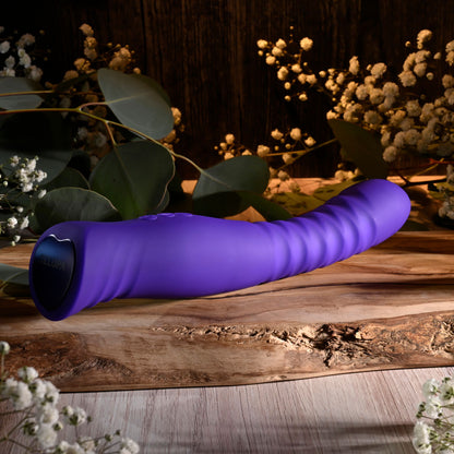 Selopa TRIXXXIE - Purple 22.2 cm USB Rechargeable Vibrator