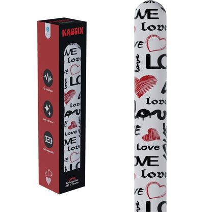 S-LINE Kaotix Love - White 17.8 cm USB Rechargeable Vibrator