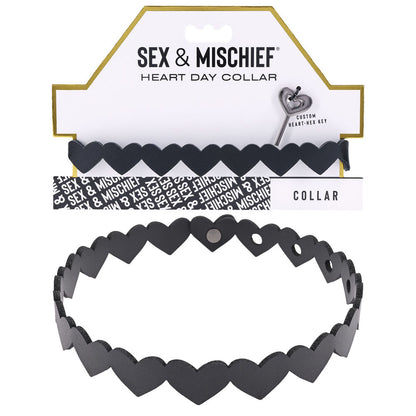 Sex & Mischief Heart Day Collar