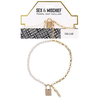 Sex & Mischief Pearl Day Collar