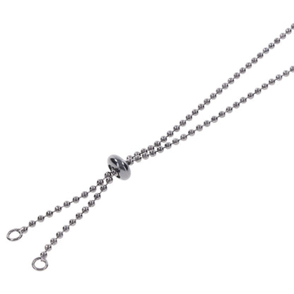 S&M Exs & Ohs Body Jewelry with Nipple Ties - Metal Chain with Nipple Ties