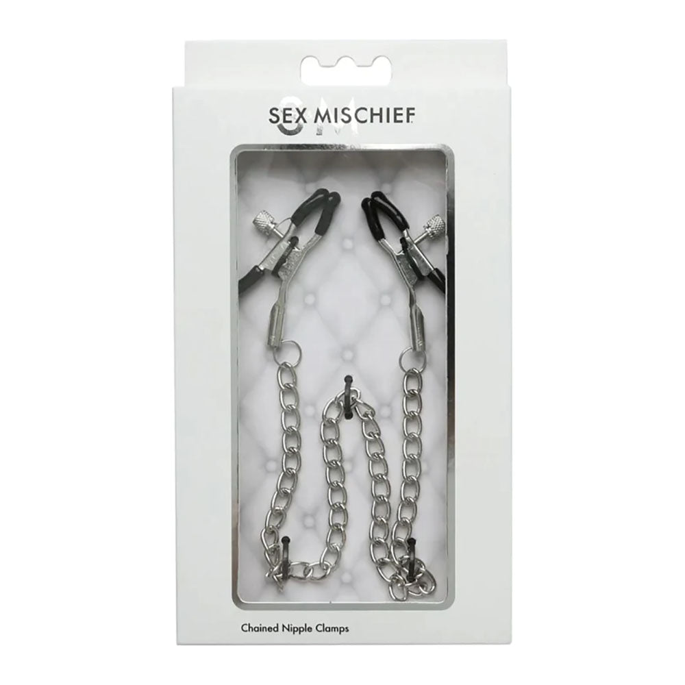 Sex & Mischief Chained Nipple Clamps