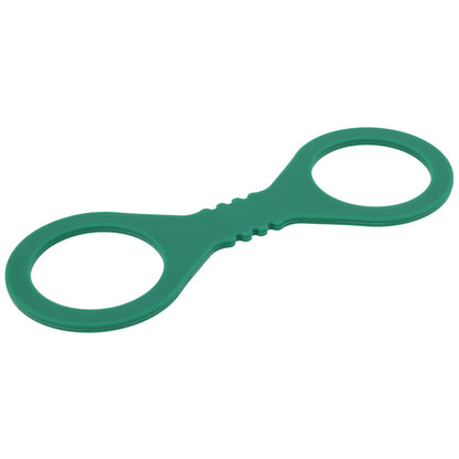 Sex & Mischief Indica Small Silicone Cuffs - Green Small Restraints