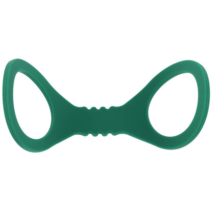 Sex & Mischief Indica Small Silicone Cuffs - Green Small Restraints