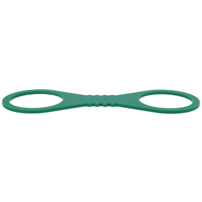 Sex & Mischief Indica Large Silicone Cuffs - Green Large Restraints
