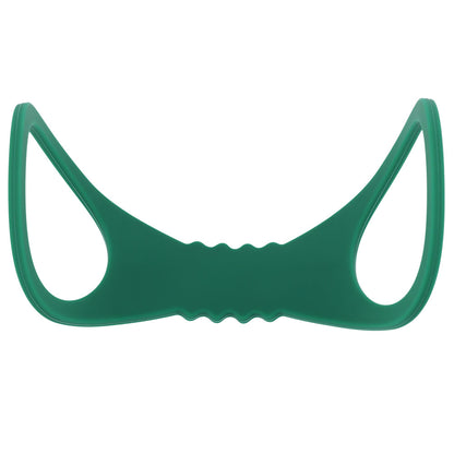 Sex & Mischief Indica Large Silicone Cuffs - Green Large Restraints