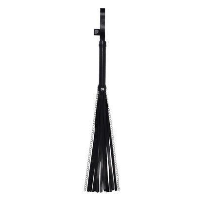 S&M Shadow Chain Flogger - Black Flogger Whip