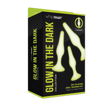 WhipSmart Glow In The Dark 3pc Anal Training Kit