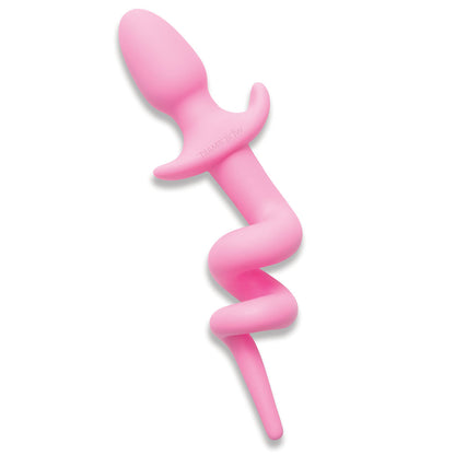 WhipSmart Furry Tales 3.5 Inch Silicone Piggy Tail Butt Plug