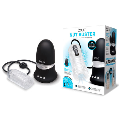 Zolo Nut Buster product and packaging on a white background